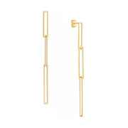 Pia: Ohrring, Paperclip, 14. KT Gold