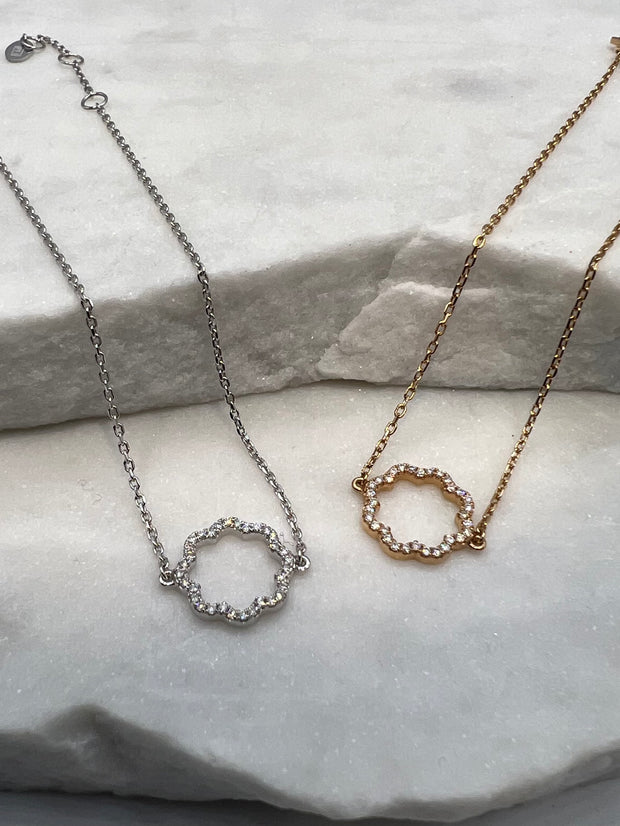 Anni: Armband, Blume, 18 Karat, Diamanten