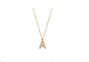 Buchstabenkette: 18 Karat, Diamanten