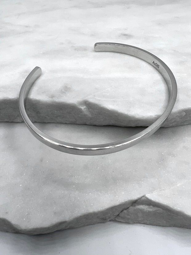 Armreif: Solid Men, 14 Karat Gold