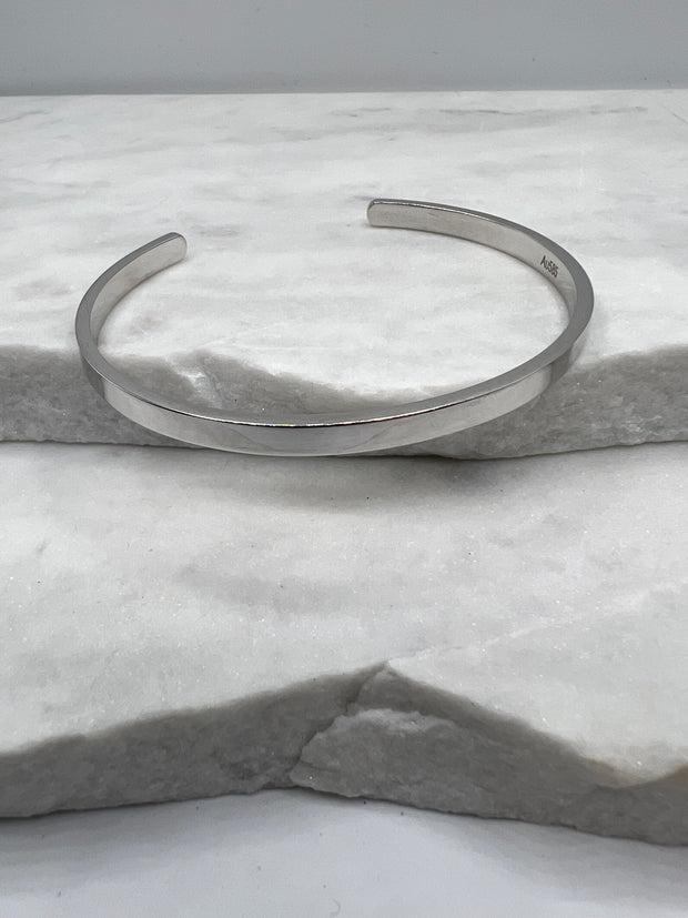 Armreif: Solid Men, 14 Karat Gold