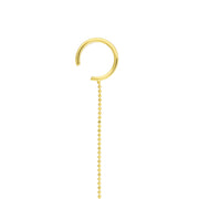 Jay: Ear Cuff, 14 KT Gelbgold