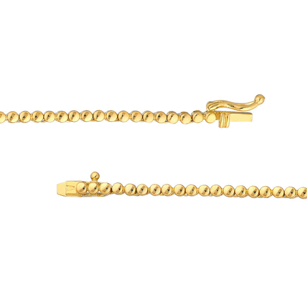 Tennis Collier - Halbbesetzt - 3.0ct - Maßanfertigung auf Anfrage