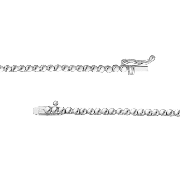 Tennis Collier - Halbbesetzt - 3.0ct - Maßanfertigung auf Anfrage