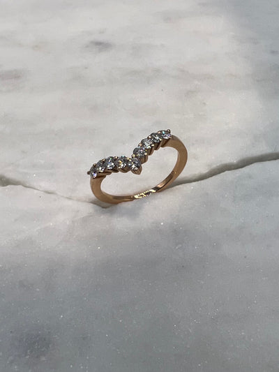 V-Wave: 18 Karat Gold, Diamanten