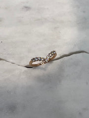 V-Wave: 18 Karat Gold, Diamanten