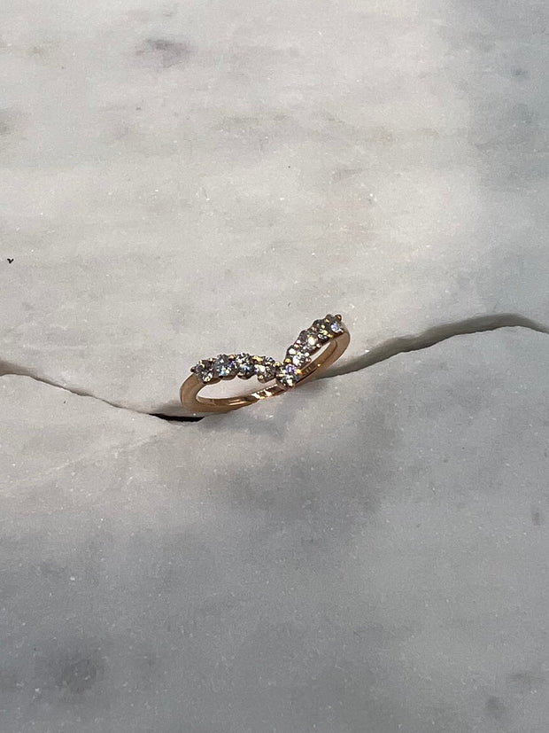 V-Wave: 18 Karat Gold, Diamanten