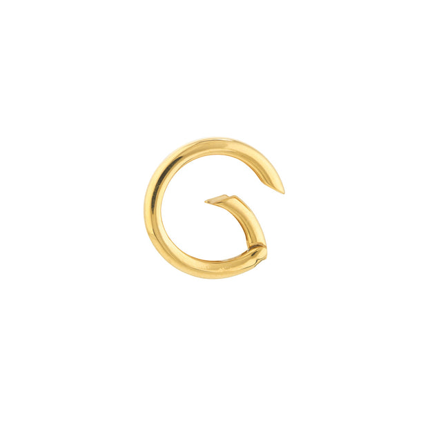 Donut: Anhänger, 14 KT Gelbgold
