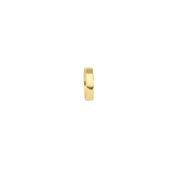 Donut: Anhänger, Diamanten, 14 KT Gelbgold