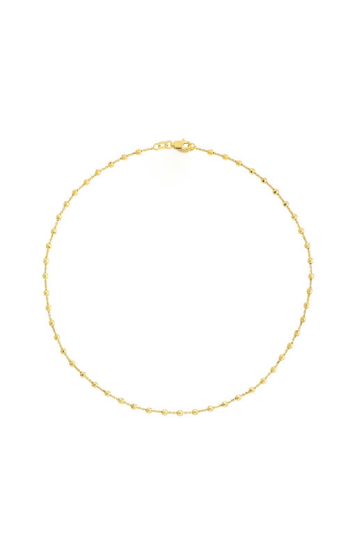 Verena: Halskette, Perlen, 14 Karat Gelbgold