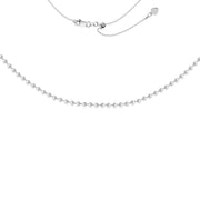 Nora: Choker, Perlen, 925 Sterling Silber